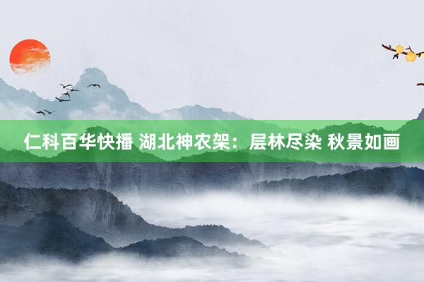 仁科百华快播 湖北神农架：层林尽染 秋景如画